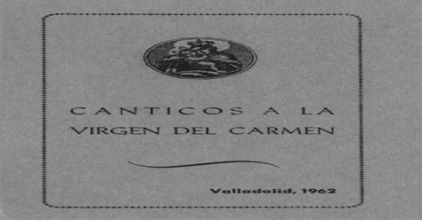 Cantos A La Virgen Del Carmenpdf Pdf Document