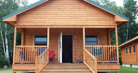 Bunkhouse Designs Explorer Bunkhouse Camping Log Cabin