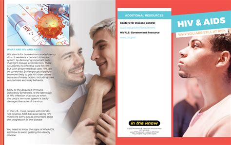 Hiv Aids Brochure Prevention And Treatment Resource Press