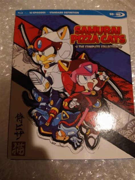 Samurai Pizza Cats The Complete Collection Blu Ray 1990 For Sale Online Ebay