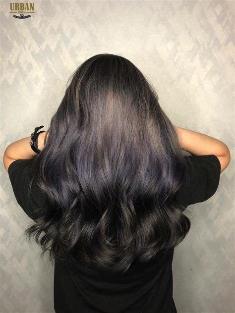 Lavender Ash Grey Hair Color Cool Neutral Balanced