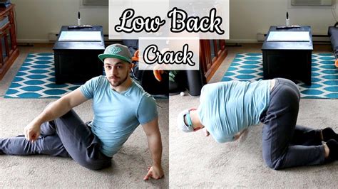 How To Crack Your Low Back Diy Tutorial Youtube