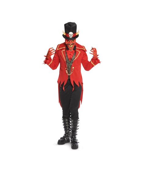 Devil Underworld Ringmaster Circus Adult Costume Circus Costumes