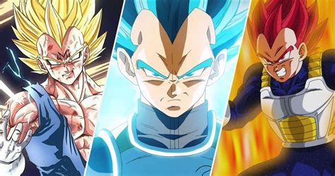 Dragon Ball Every Vegeta Transformation Ranked From Weakest To Strongest