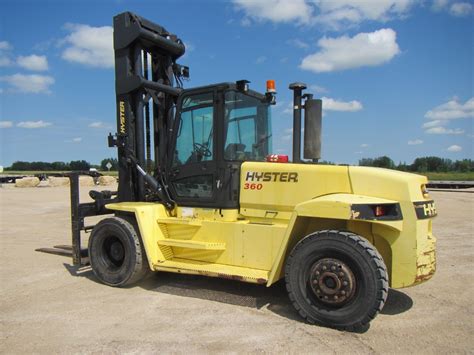 2004 Hyster H360hd Forklift Little League Equipment Used Stainless