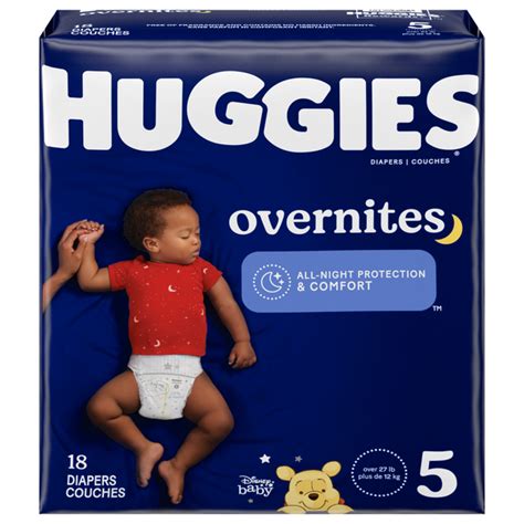 Save On Huggies Overnites Disney Baby Size 5 Diapers 27 Lbs Order