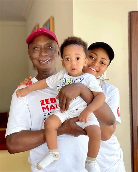 Regina Daniels Shares Adorable Video Of Her Son Munir Kicking A