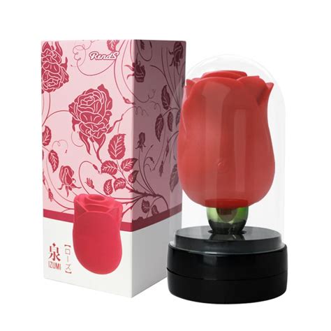 Aimitoy Fun Factory Wholesale Sex Toys New Mini Vibrating Rose Red Flower Shape Tongue Licking
