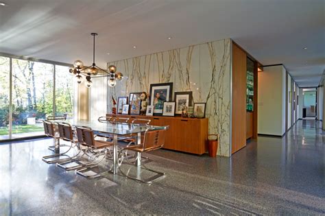 Photo 5 Of 10 In A Renovated Midcentury Glass And Steel House In New York Asks 2m Dwell