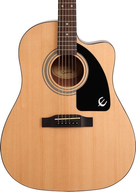 Epiphone J 15ec Cutaway Acoustic Electric Guitar Zzounds
