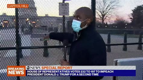 Kenneth Moton Reports From Capitol Hill On Security Abc News Kenneth