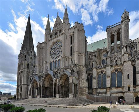 Notre Dame De Chartres Façade Sud Chartres Cathedral Barcelona