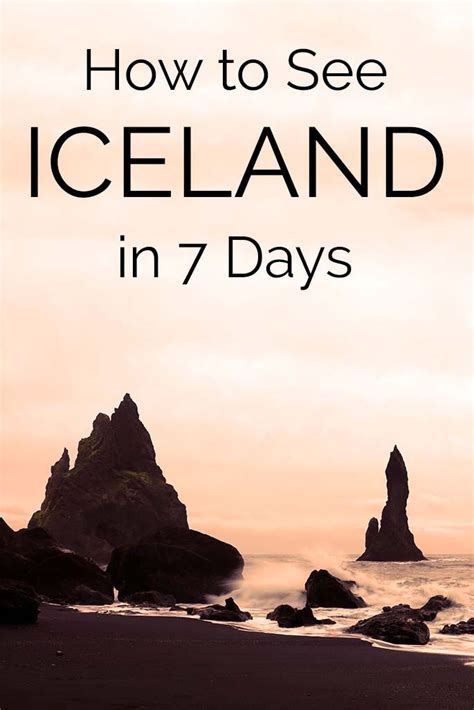How To See The Best Of Iceland In Days Winter Trip Itinerary That