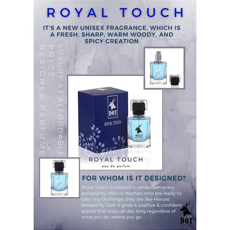 Dot Perfumes Royal Touch Perfume For Men And Women Premium Long