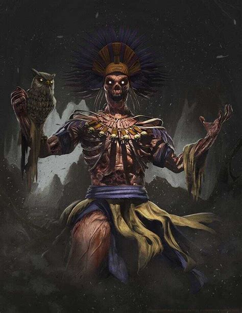 Mictlantecuhtli Dios Azteca De La Muerte Dioses Aztecas Mitologia The