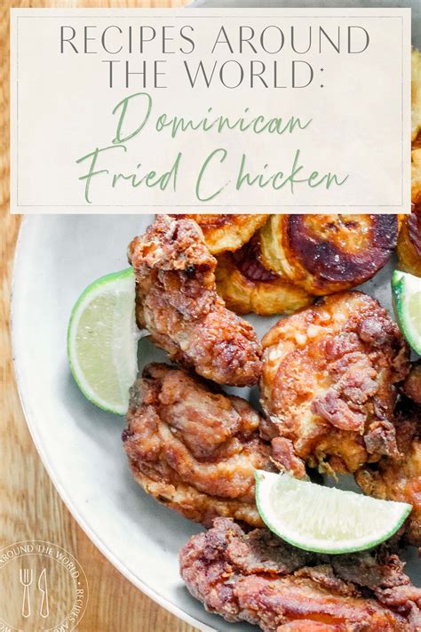 Chicken fillet lightly greased with olive oil and sprinkle with a mixture of spices and sugar. Recipes Around the World: Dominican Fried Chicken • The Blonde Abroad