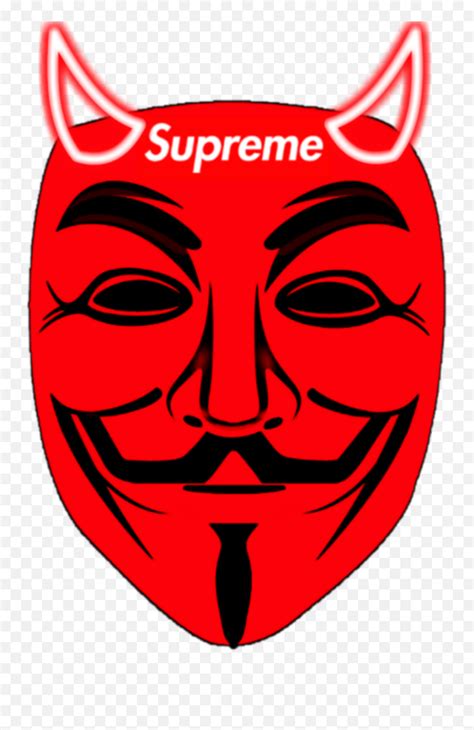 To Anonymous Face Logo Emojiemoji Hacker Free Transparent Emoji