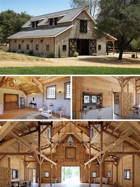 Sand Creek Post And Beam Barn ️ Barn House Plans