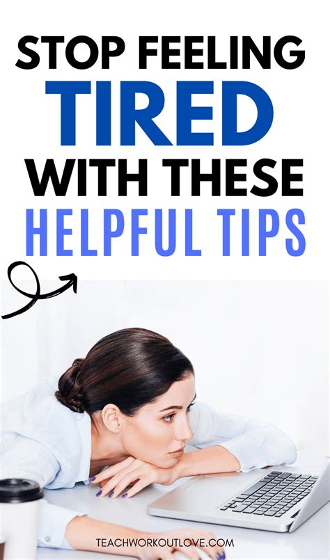 How To Stop Feeling Tired All The Time Twl Working Moms