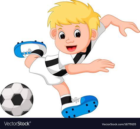 Download Boy Children Playing Football Drawing Pictures Early