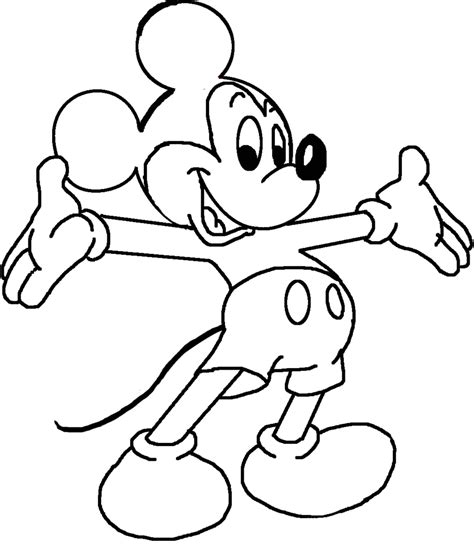 Mickey Clipart Line Mickey Line Transparent Free For Download On