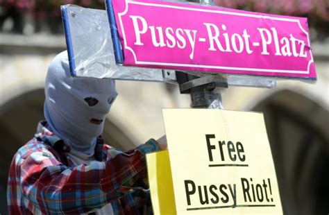 Nudity Masks And Color Protests For Pussy Riot