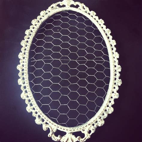 Jewellery Frame Made With Chicken Wire Handmade My Abby Parkins