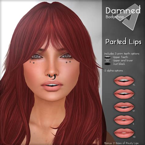 Second Life Marketplace Damned Parted Lips