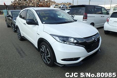 2017 Honda Vezel Hybrid Pearl For Sale Stock No 80985 Japanese