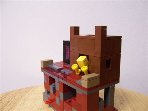 Lego Ideas Minecraft Microworld The Nether And Fortress