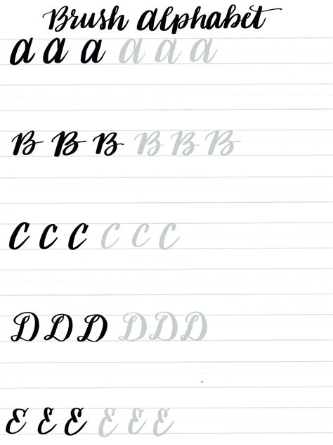 Downloadable Calligraphy Practice Sheets Pdf Free Free Printable Hand