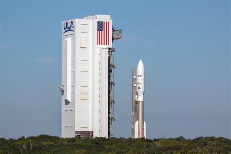 Atlas 5 Rocket Rolls Launch Pad At Cape Canaveral With Two Ses Comsats