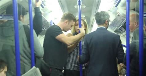Man Gropes Woman In London Underground Social Experiment Things
