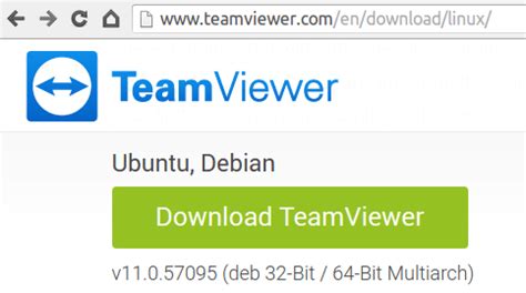 For 32 bit ubuntu & linux mint, run commands. How To Install TeamViewer on Debian 8 - LinuxBabe