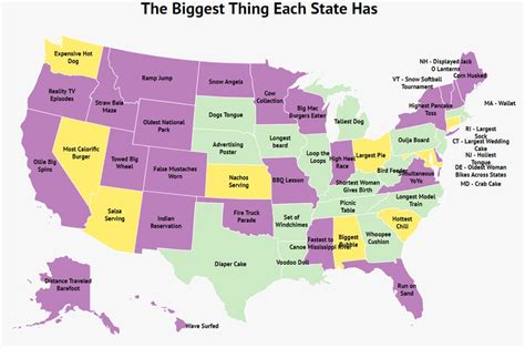 What Each State Has Thats Bigger Than Any Other Zippia