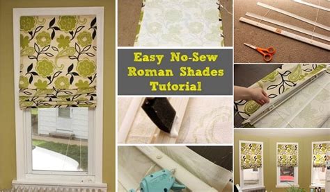 Easy DIY Roman Shades | Home Design, Garden & Architecture ...