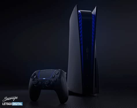 This Ps5 Black Edition Console Render Incredibly Sleek Laptrinhx