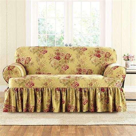 By now you already know that, whatever you are looking for, you're sure to. Sure Fit Ballad Bouquet Waverly One Piece Loveseat ...