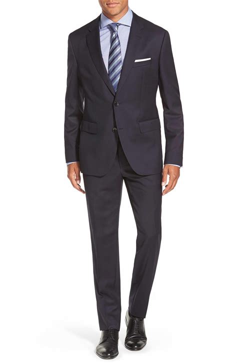 Main Image Boss Johnstons Lenon Classic Fit Wool Suit Tall Men Fashion Mens Fashion Plus