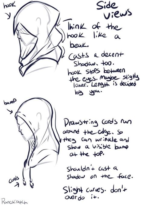 How To Draw A Hood For Reference Credits To The Owner Drawing