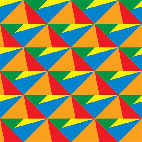 Colorful Geometric Shapes 3d Pattern Download Free