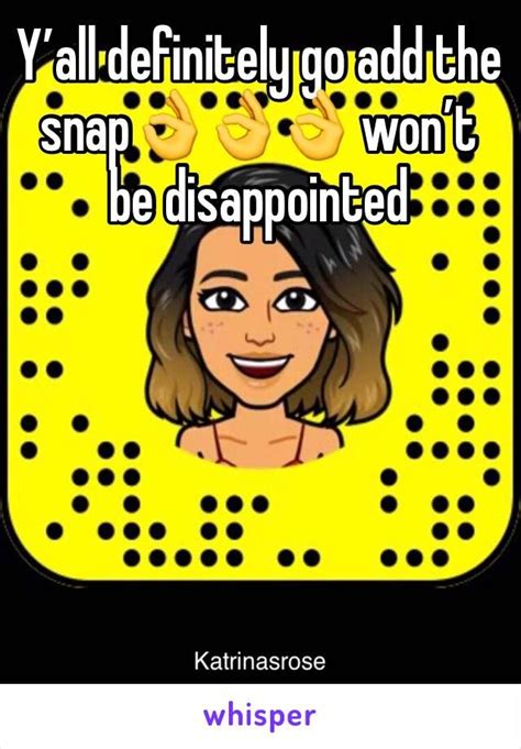 y all definitely go add the snap👌👌👌 won t be disappointed snapchat usernames snapchat girl