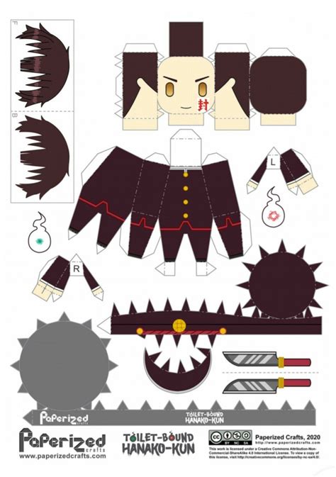 Jujutsu Kaisen Sukuna Papercraft In Anime Paper Anime Crafts