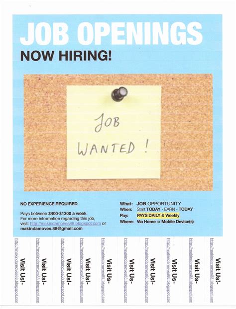 A job ad template is used to post jobs and help standardize them across a business. Hiring Ad Template - Colona.rsd7 inside Job Posting Flyer ...