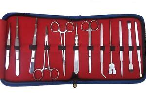 Pcs Surgical Anatomy Instruments Set Basic De Medical Dissecting Kit Ebay