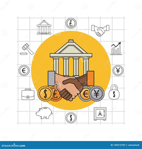 Finance And Trading Cartoon Stock Vector Illustration Of Business