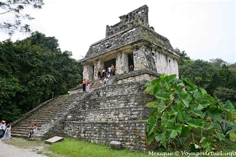 Dedicated To Giii The Sun Temple On His Pyramid Palenque Mexico