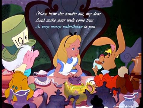 Alice In Wonderland Quote A Very Merry Unbirthday To You Quotes