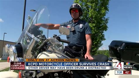Kcpd Motorcycle Officer Shares Crash Survival Story