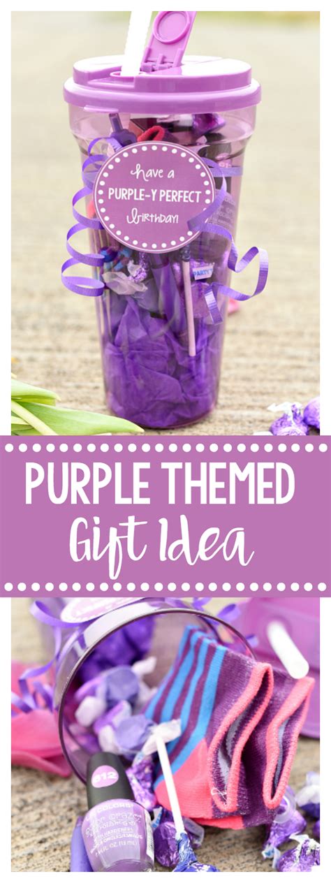 With best friend gift ideas ranging in price (fyi, some picks are less than $10!), personalization, and sentiment, you're bound to find something as inspiring while your next manicure date is tbd, give her the next best thing: Purple Themed Birthday Gift for Friends - Fun-Squared